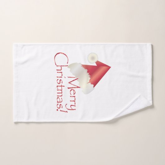 Noël d'or blanc (Serviette à main)