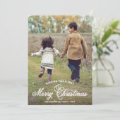 NOËL DOUX | CARTE PHOTO VACANCES (Debout devant)