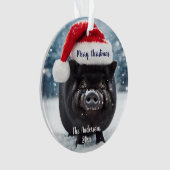 Noël doux noir Piggy (devant)