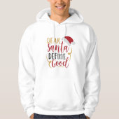Noël drôle de citation Sweat - shirt à capuche (Devant)