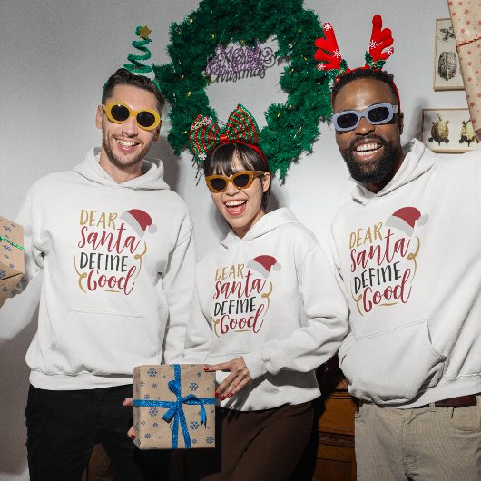 Noël drôle de citation Sweat - shirt à capuche