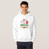 Noël drôle de citation Sweat - shirt à capuche (Devant entier)