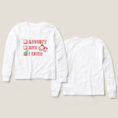 Noël Drôle Naughty ou Nice ou Liste d'essai (Motif Recto et Verso)