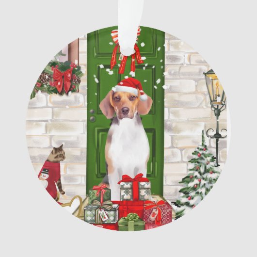 Noël du chien beagle (devant)