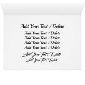 Noël du drapeau américain (Intérieur Horizontal (Bas))