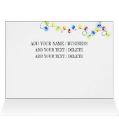 Noël du drapeau américain (Intérieur Horizontal (Haut))