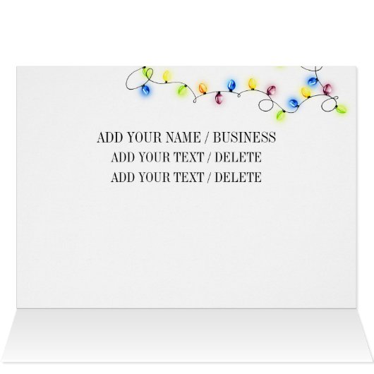 Noël du drapeau américain (Intérieur Horizontal (Haut))