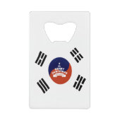 Noël du drapeau sud-coréen : Joyeux voeux de Noël (Devant)