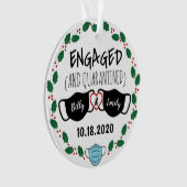 Noël du Fiançailles du vif engagé et en quarantain (devant)