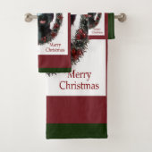 Noël du géant Schnauzer (En situation)