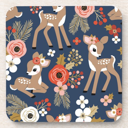 Noël du Père Bébé | Ensemble de Dessous de verre d (Devant)