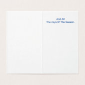 Noël du Père Noël afro-américain (Inside Unfolded)