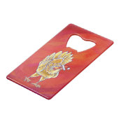 Noël Du Poulet Sur Rouge (Devant Angle)