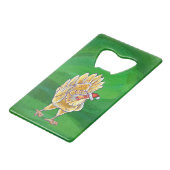 Noël Du Poulet Sur Vert (Devant Angle)