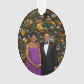 Noël du président Barack Obama et de Michelle (devant)