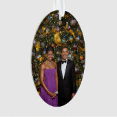 Noël du président Barack Obama et de Michelle (devant)