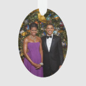 Noël du président Barack Obama et de Michelle (devant)