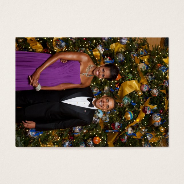 Noël du président Barack Obama et de Michelle (Devant)