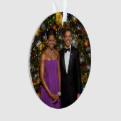 Noël du président Barack Obama et de Michelle (devant)
