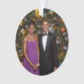 Noël du président Barack Obama et de Michelle (devant)