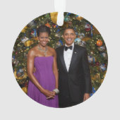Noël du président Barack Obama et de Michelle (dos)