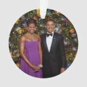 Noël du président Barack Obama et de Michelle (devant)