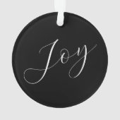 Noël élégant et élégant "JOY" (dos)