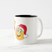 NOËL EMOJI (ÉMOTICON) MUG (Devant droit)