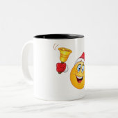 NOËL EMOJI (ÉMOTICON) MUG (Devant gauche)