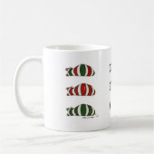 Noël empilant la tasse de chats (Gauche)