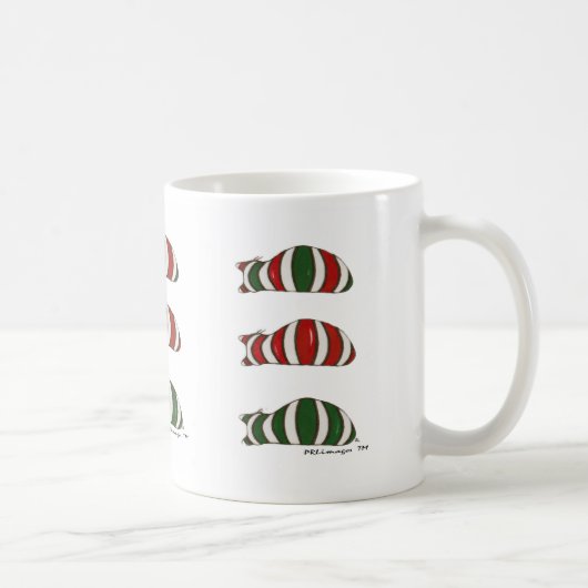 Noël empilant la tasse de chats (Droite)