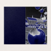 Noël en bleu (Outside Unfolded)