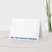 Noel en de Kerstman Kaart (Achterkant)