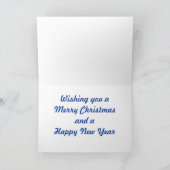 Noel en de Kerstman Kaart (Binnen)