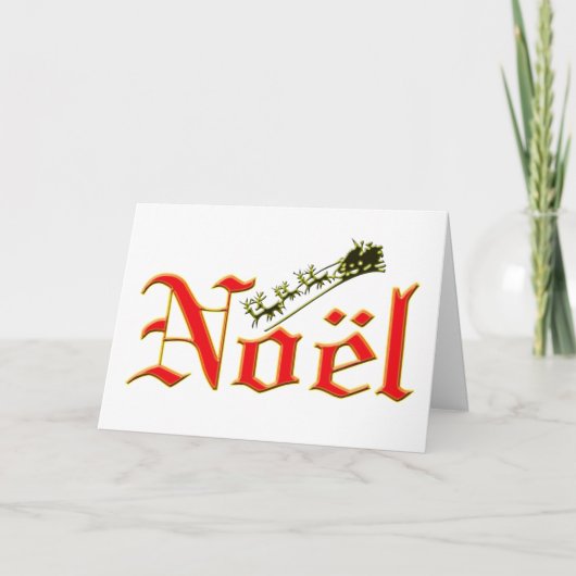 Noel en de Kerstman Kaart (Voorkant)