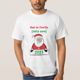 Noel en Famille (stemming) T-shirt