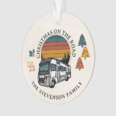 Noël en famille sur la route RV (devant)