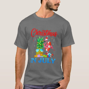 Noël En Juillet Ananas Xmas arbre T-shirt