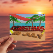 Noël en juillet Carte postale
