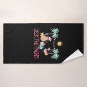 Noël En Juillet Plage De Croisières Vacances (Serviette de bain)