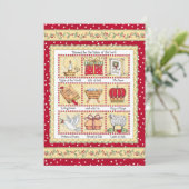 Noël… En nom de Jésus… Carte plate ! (Debout devant)