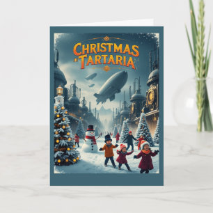 Noël en Tartarie Carte Vintage Conspiration