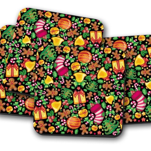 Noël | Ensemble de Dessous de verre de liège de No