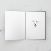 Noël est amour - Carte de Noël (Intérieur)