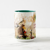 Noël est pour la tasse à café Birds avec Bigfoot (Centre)