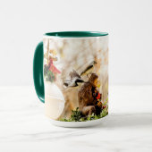 Noël est pour la tasse à café Birds avec Bigfoot (Devant gauche)