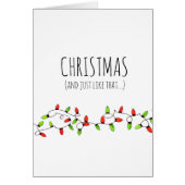 Noël et juste comme ça (Devant)