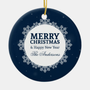 Noël et Nouvel An personnalisés   Ornement