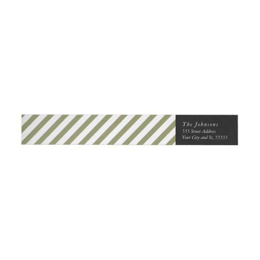 Noel - étiquette de adresse de retour de Noël (Individuel)