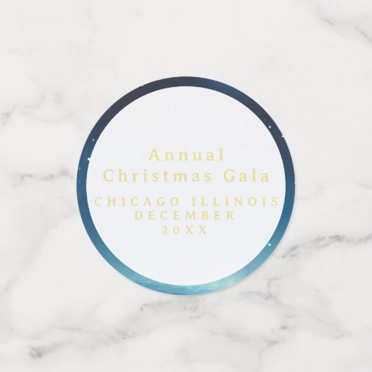 Noël Étoiles de Noël Table Confetti (Petit recto)